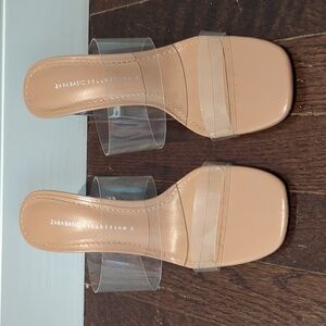 Zara Vinyl Heels